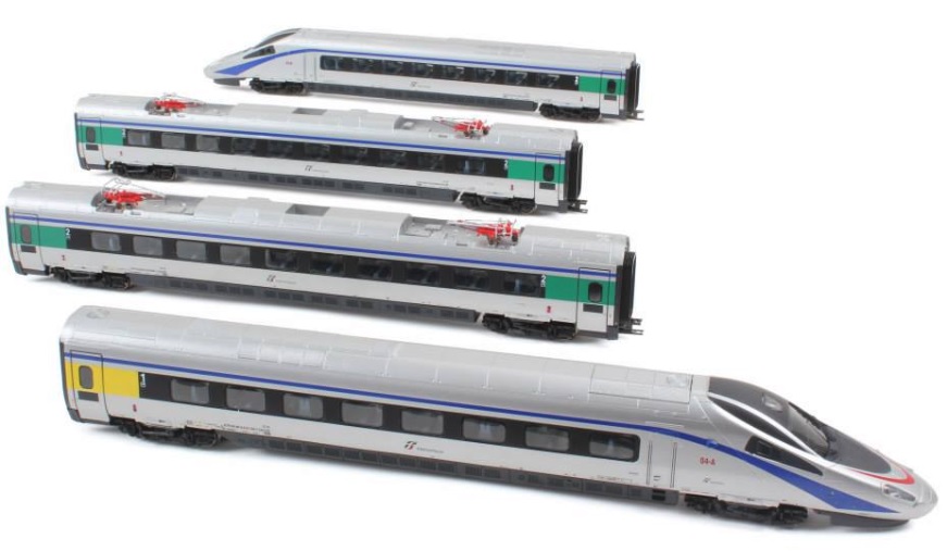  ETR610 in ex Cisalpino livrea con logo FS Trenitalia DCC Digital Sound